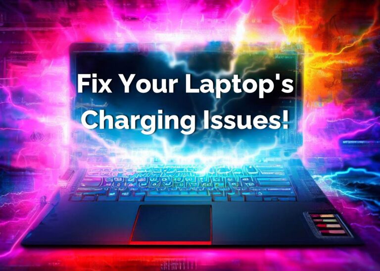 Laptop won't charge