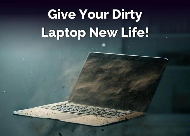 Dirty laptop